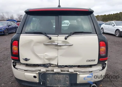 2008 Mini Cooper Clubman из США, поврежденный, VIN WMWML33588TN67436